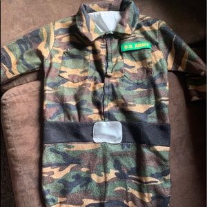 Halloween costume-Army sack